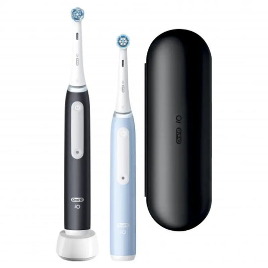 Oral-B Braun Cepillo De Dientes Eléctrico iO3s Duplo Negro y Azul