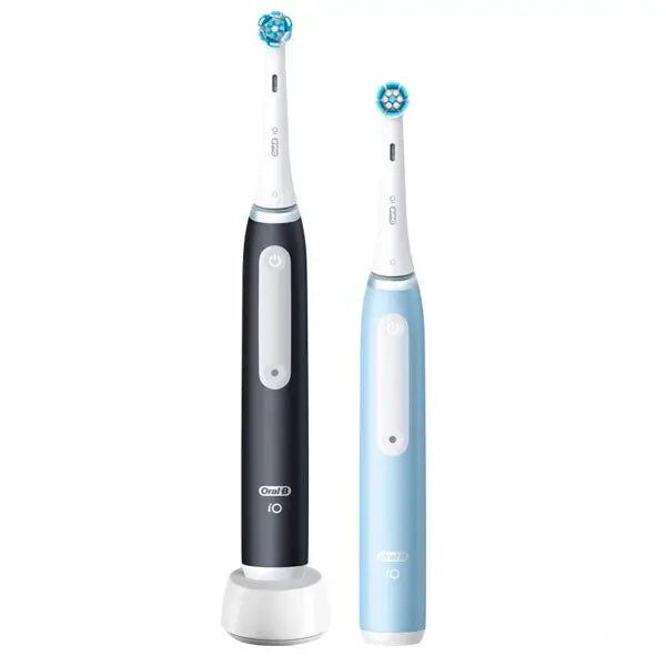 Oral-B Braun Cepillo De Dientes Eléctrico iO3s Duplo Negro y Azul