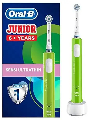 Oral-B Braun Cepillo De Dientes Eléctrico Pro 1 Junior 6+ Verde