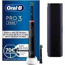 Oral-B Braun Cepillo De Dientes Eléctrico Pro 3 3500 Negro