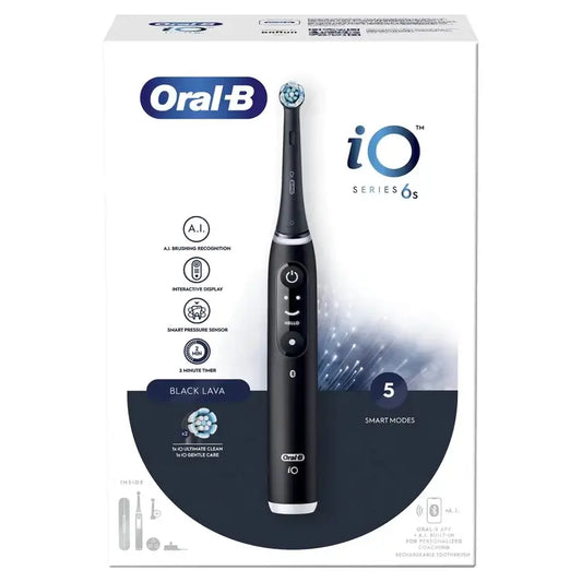 Oral-B Braun iO6s Cepillo De Dientes Eléctrico Negro