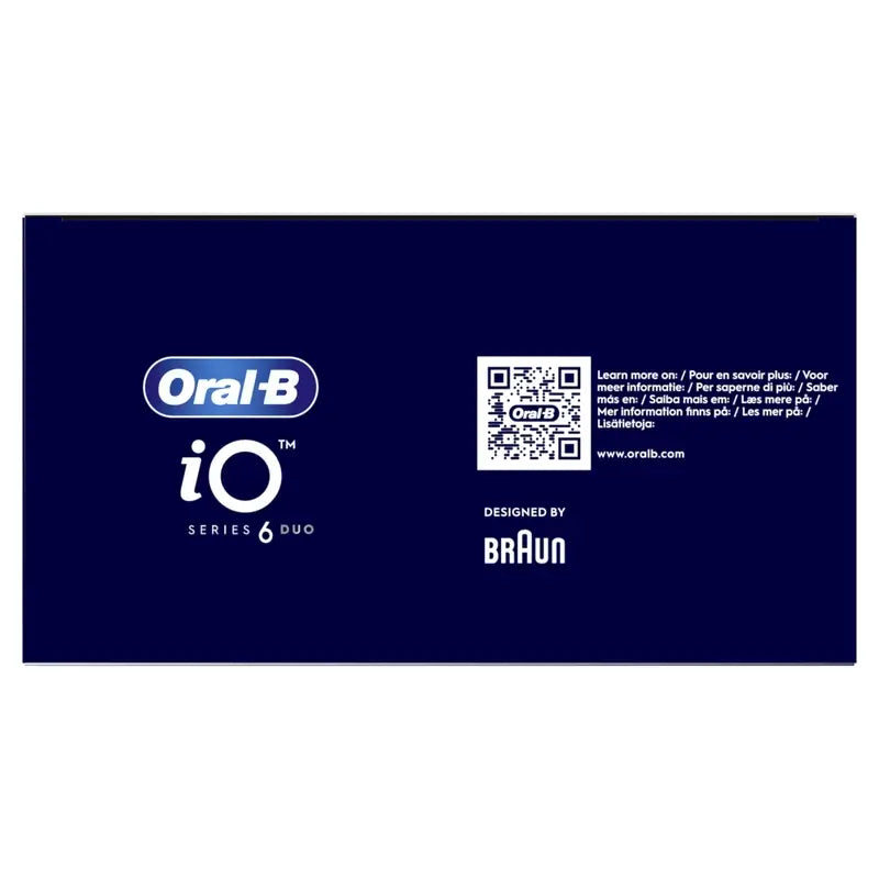 Oral-B Braun iO6 Dúo Negro/Rosa