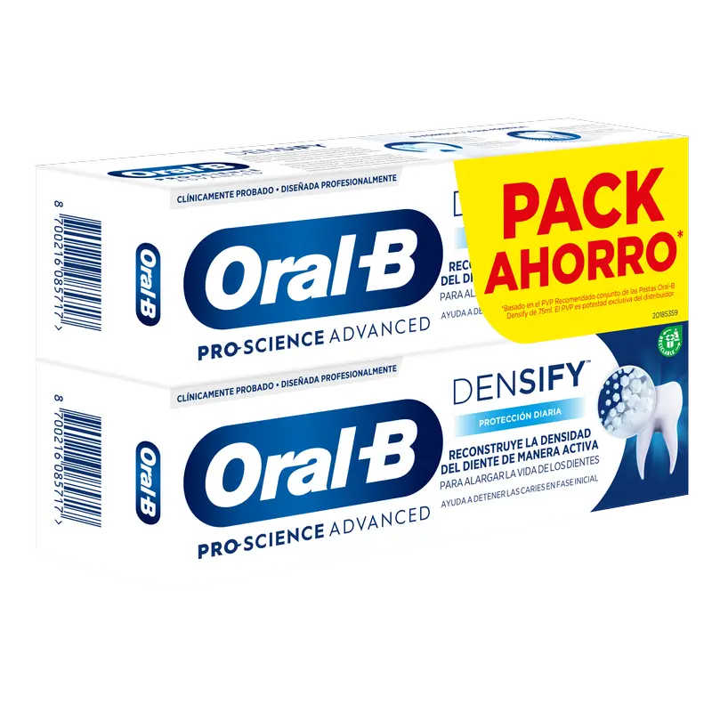 Oral-B Pasta Densify Protección Diaria 2X75Ml