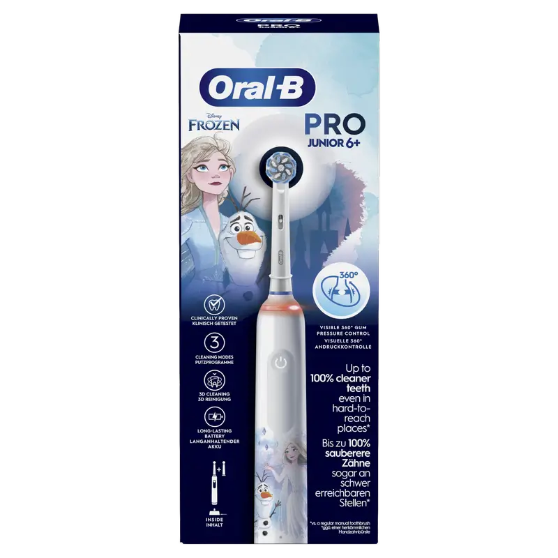 Oral-B Braun Pro 3 Junior 6+ Box Frozen