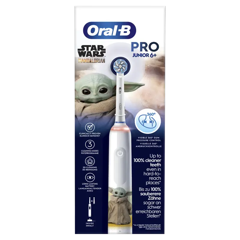 Oral-B Braun Pro 3 Junior 6+ Box Star Wars