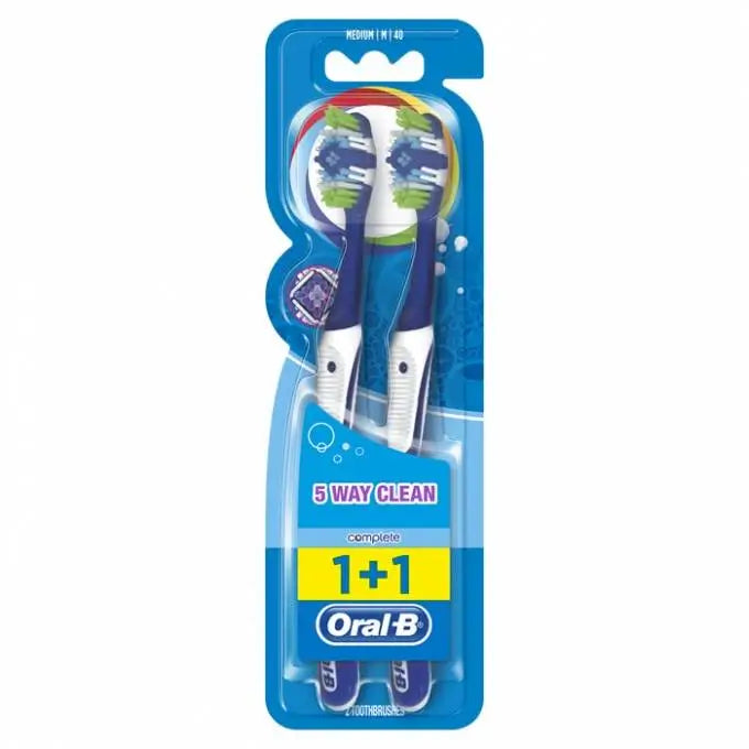 Oral-B Cepillo Dental Complete 5 Ways , 2 unidades