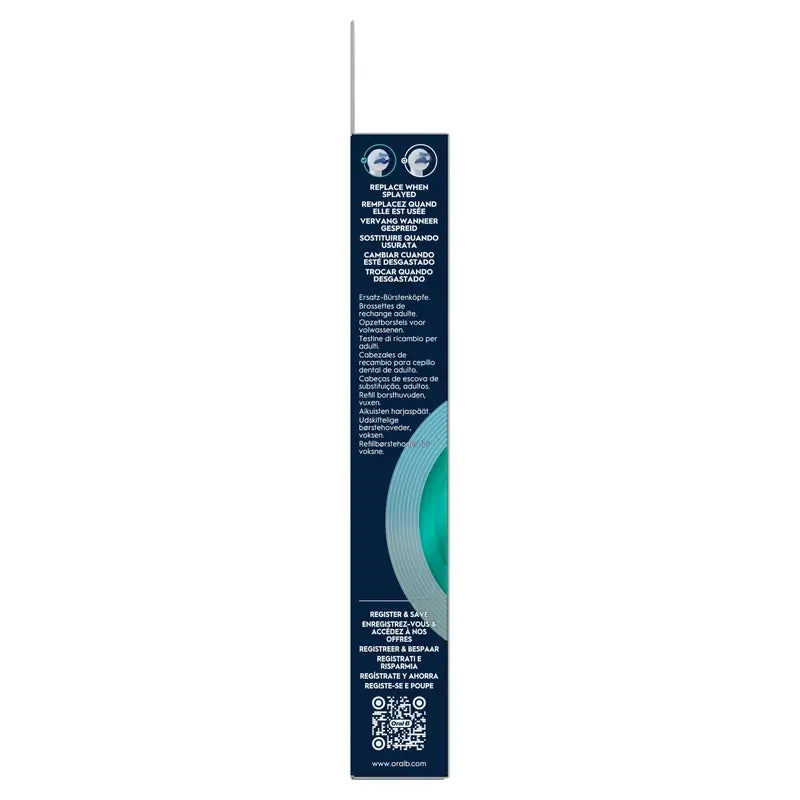 Oral-B iO Interdental Clean, Cabezales Redondos De Recambio Originales, 2 Recambios