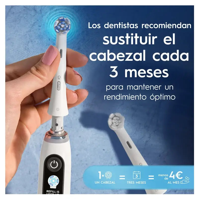 Oral-B iO Ultimate Clean Cabezales De Recambio, Pack De 4 Unidades