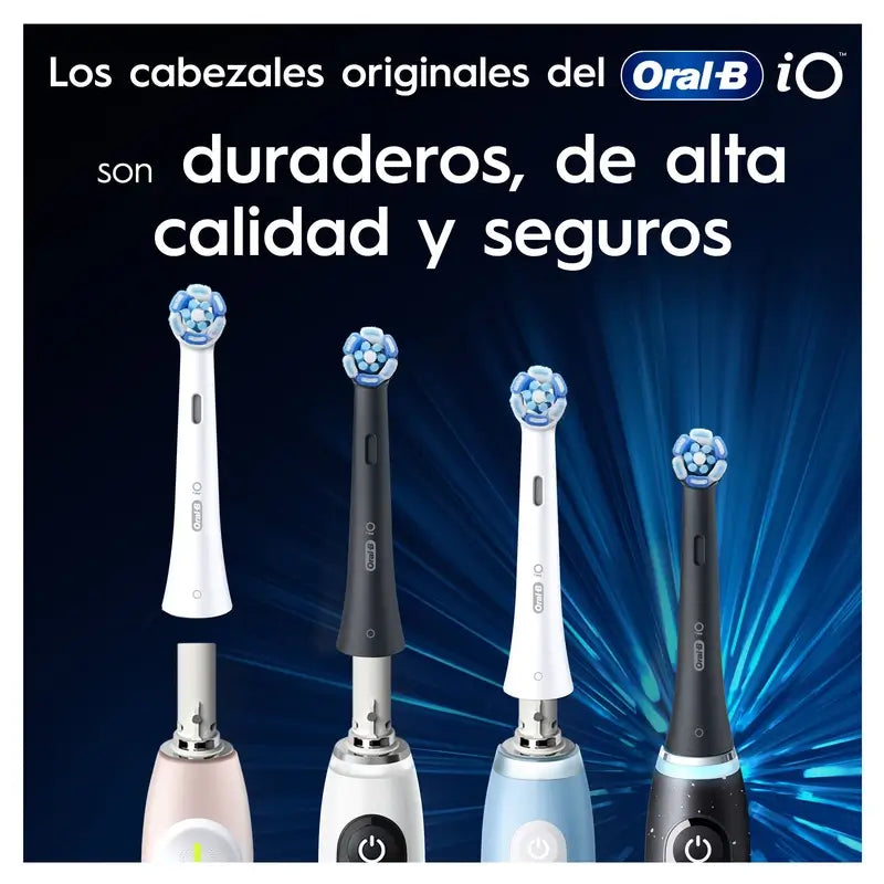 Oral-B iO Ultimate Clean Cabezales De Recambio, Pack De 4 Unidades