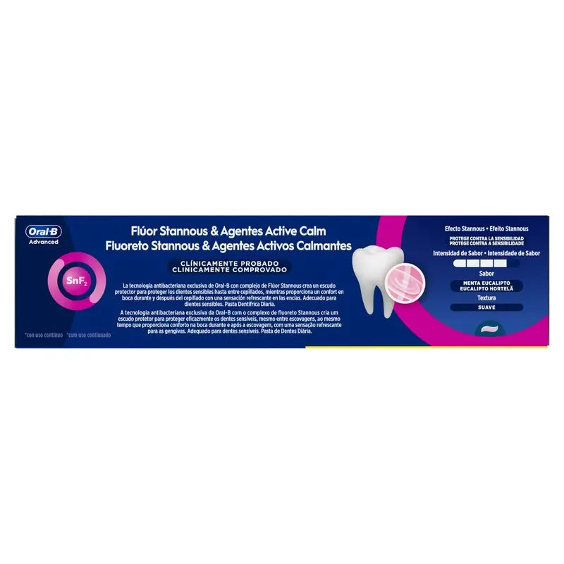 Oral-B Advanced Protección Contra La Sensibilidad Duplo, 2X75 ml