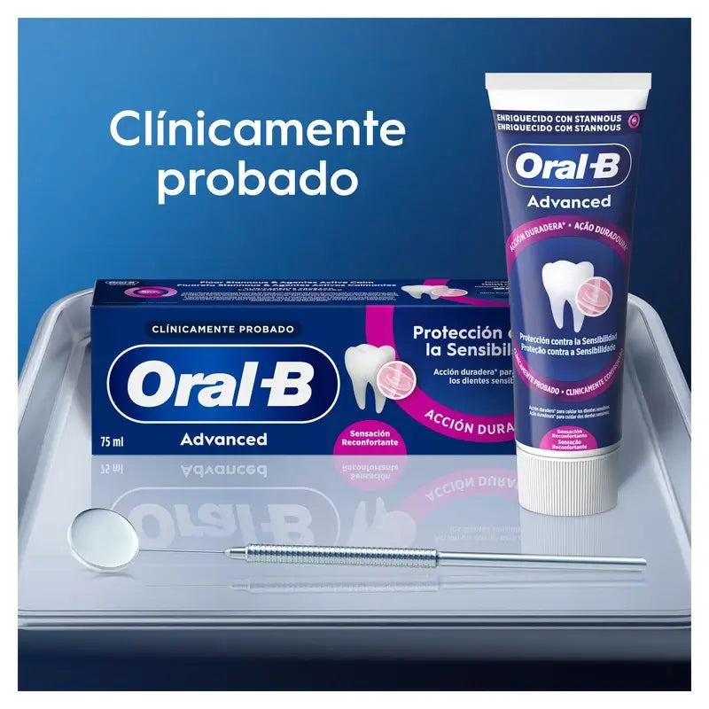 Oral-B Advanced Protección Contra La Sensibilidad Duplo, 2X75 ml