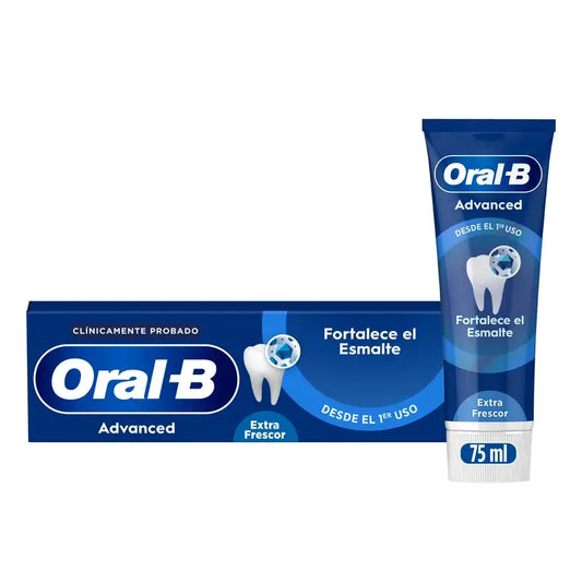 Oral-B Advanced Fortalece el Esmalte Pasta Dentífrica, 75 ml