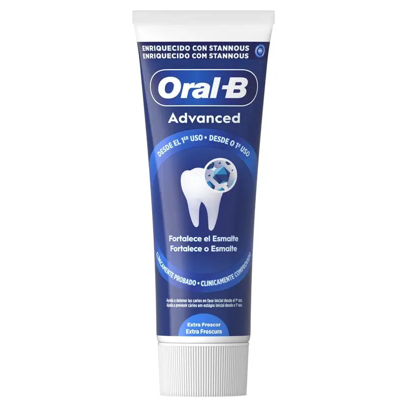 Oral-B Advanced Fortalece el Esmalte Pasta Dentífrica, 75 ml