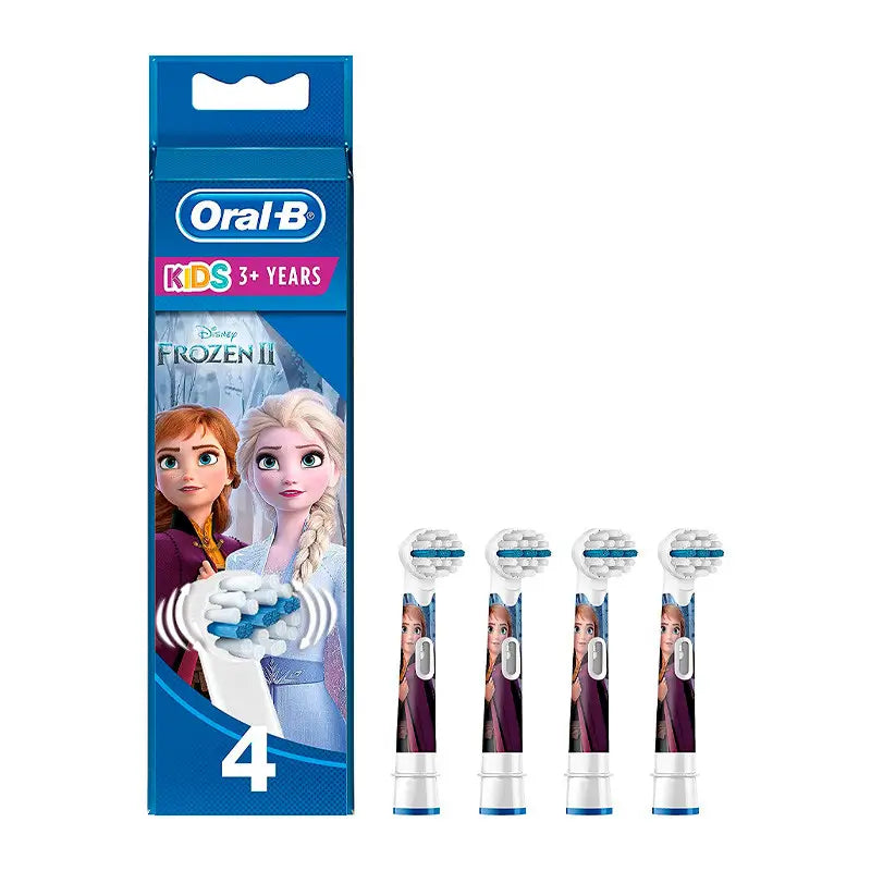 Oral B Stages Frozen Recambio Cepillo Eléctrico +3 Años 4 unidades