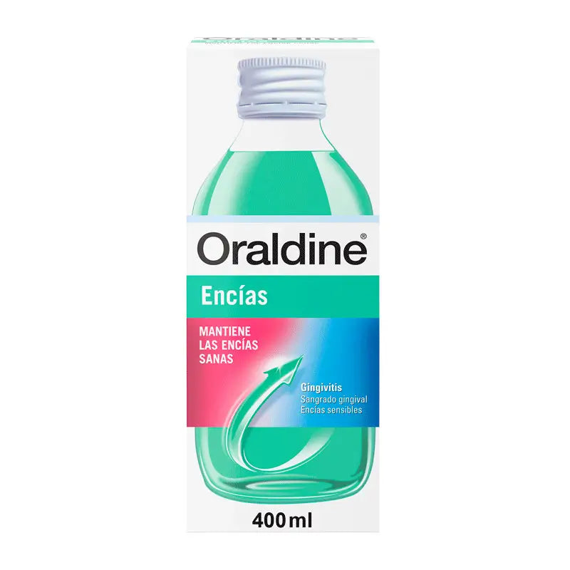 Oraldine Encías, Colutorio de Uso Diario Anti-GingiVITIS, Para Encías Sensibles, 400 ml