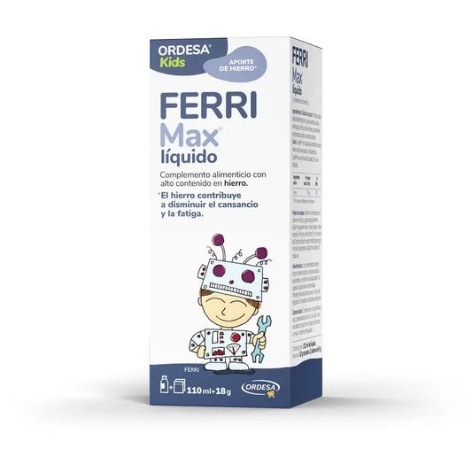 Ordesa  Ferrimax Liquido, 110 Ml + 2 Sobres