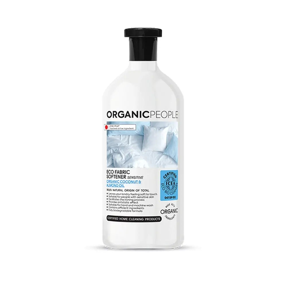Organic People Suavizante De Ropa Delicado Ecológico. Organic Coconut & Almond Oil, 1000 Ml
