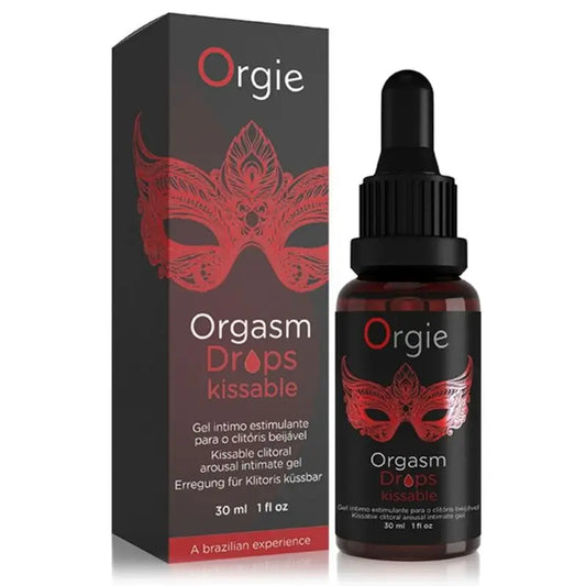 Orgie Gotas Estimulantes Clitoris Kissable Fresa