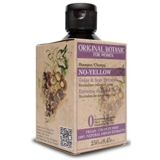 Original Botanic Champu No Yellow Women Matizador 250Ml. 