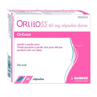 Orliloss 60 mg 42 Cápsulas