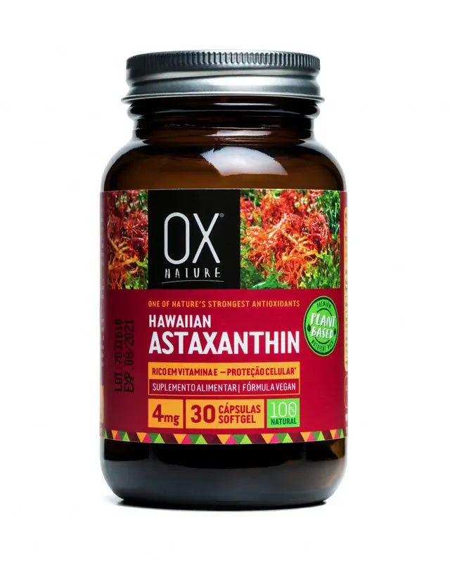 Oro Andes Hawaiian Astaxanthin, 30 Cápsulas      