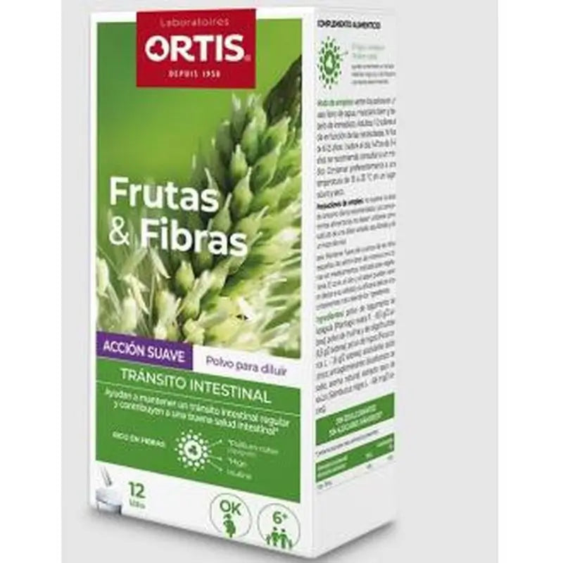 Ortis Frutas & Fibras Delicado Embarazo 12sobres