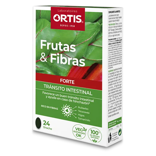 Ortis Frutas & Fibras Forte , 24 comprimidos   