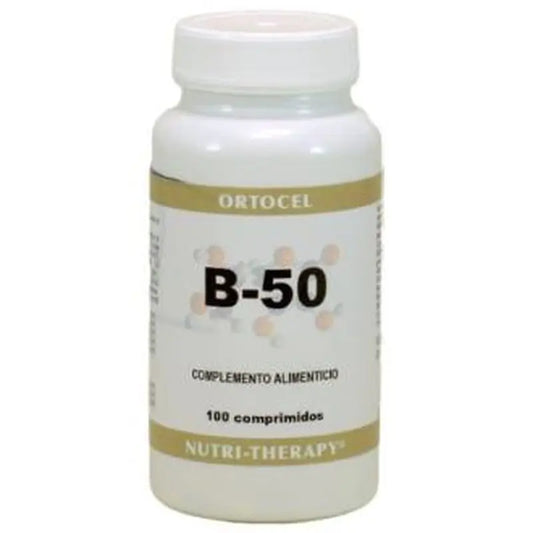 Ortocel Nutri-Therapy Complex B-50 100 Comprimidos