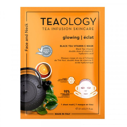 Teaology Teaology Black Tea Vitamina C Mascarilla, 21 ml