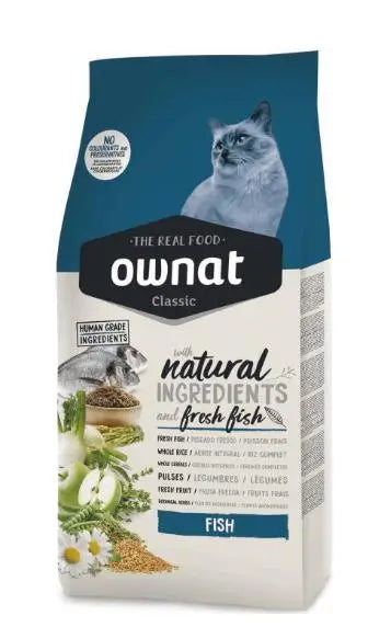 Ownat Classic Feline Adult Pescado 1,5Kg, pienso para perros