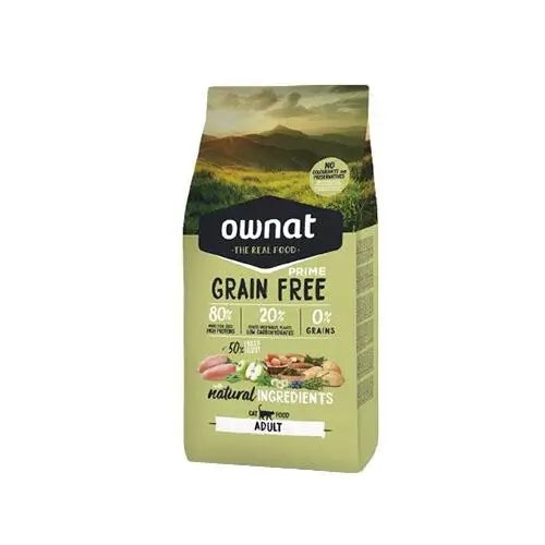 Ownat Prime Feline Adult Grain Free 3Kg , pienso para gatos