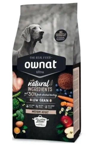 Ownat Ultra Canine Adult Medium 3Kg, pienso para perros