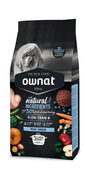 Ownat Ultra Canine Junior Maxi 3Kg, pienso para perros