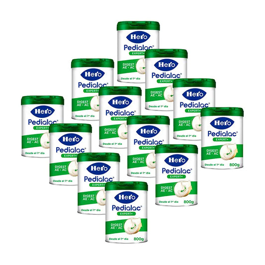 Pack 12 X Hero Baby Pedialac Digest Ae/Ac 800 gr