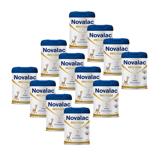 Pack 12 X Novalac 2 Premium Leche de Continuacion 800 gr