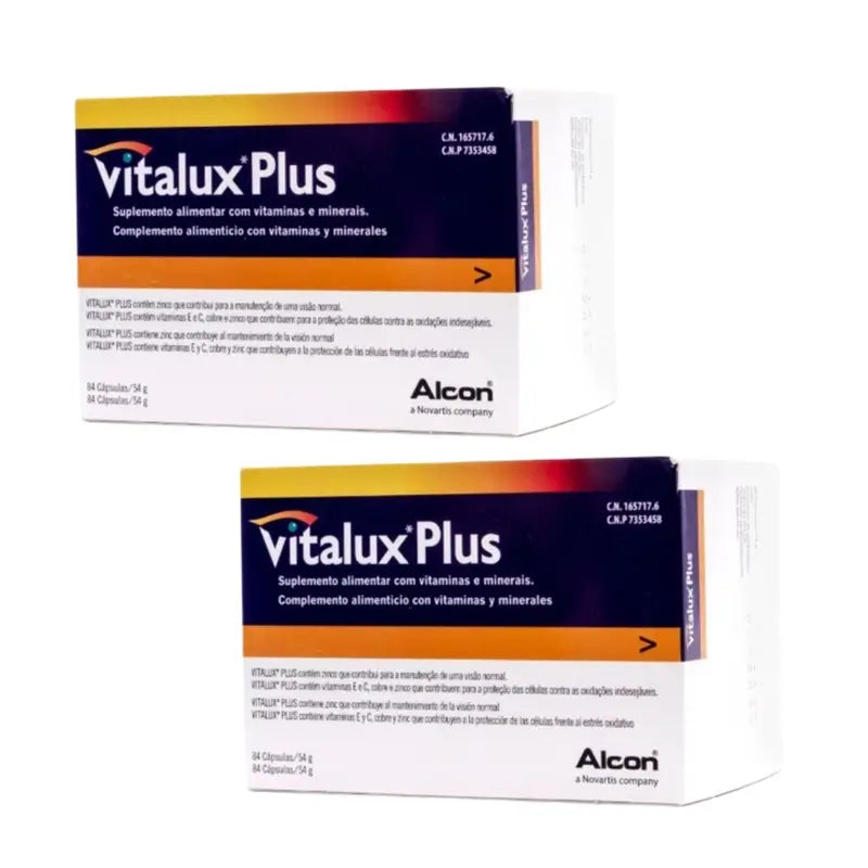 Vitalux Pack 2 unidades, 84 Cápsulas