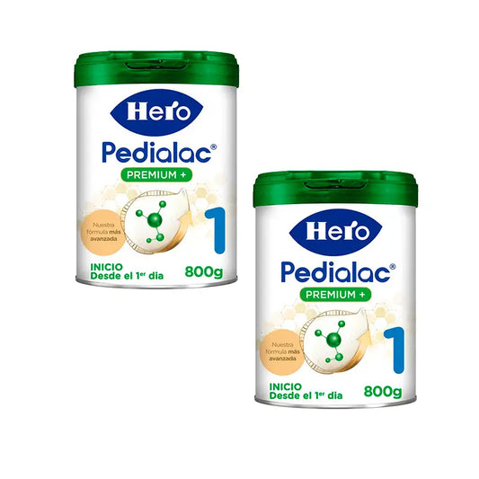 Pack 2 X Hero Baby Leche De Inicio Pedialac 1 800G