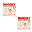 Huggies Pack 2X Pañal Extra Care Talla 3 (5-9Kg), 80 Unidades