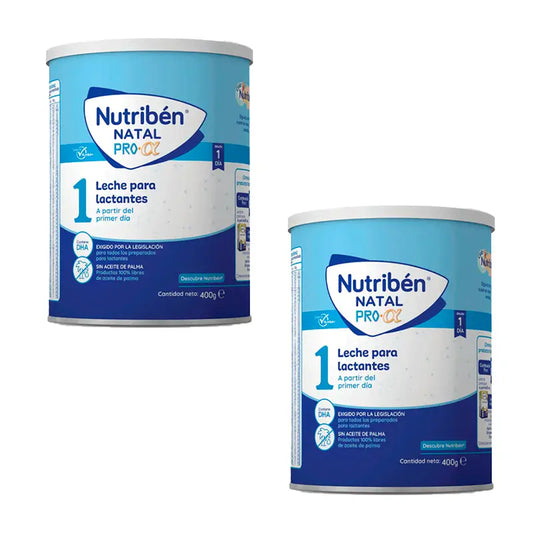 Pack 2 X Nutriben Leche Natal Pro Alfa, 400 gr