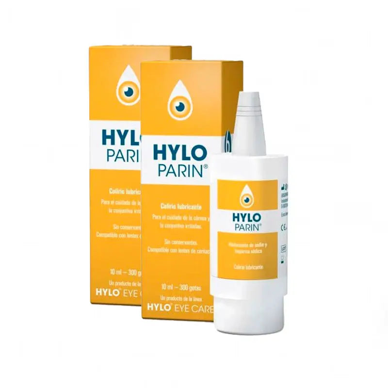 Pack 2X Hylo Parin Colirio Lubricante, 2x10 ml