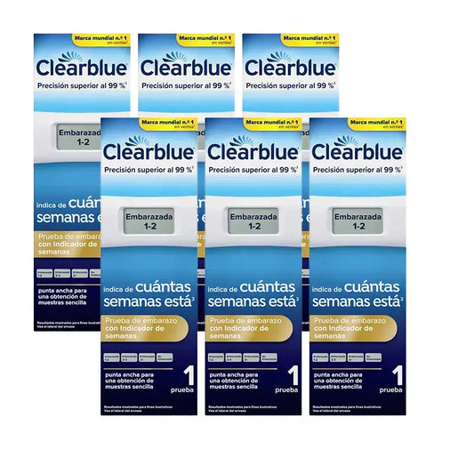 Clearblue Pack Digital Test Embarazo, 6 Pruebas