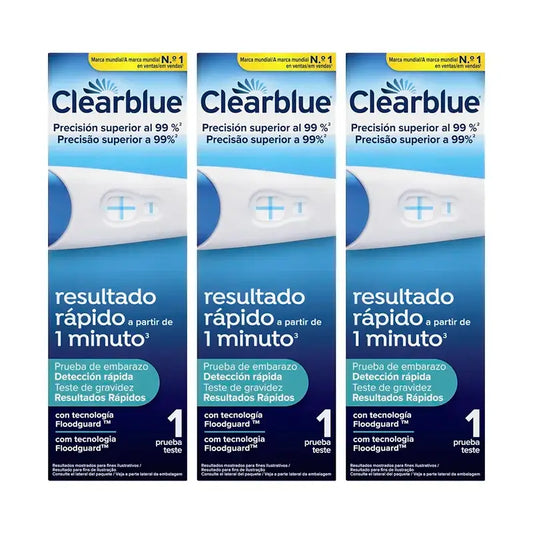 Clearblue Pack Plus Test De Embarazo Analógico, 3 Pruebas