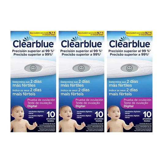 Compra Clearblue Digital Prueba de Ovulacion 1 Soporte Digital y 10 Tests al mejor precio