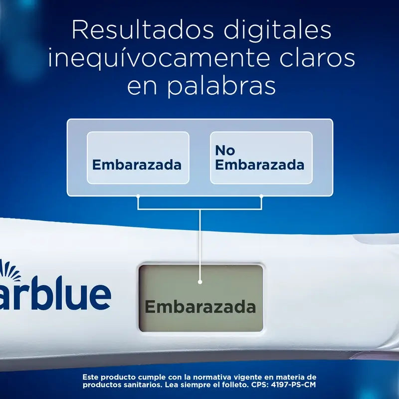 Clearblue Pack Ultratemprana Digital Test De Embarazo, 3 pruebas