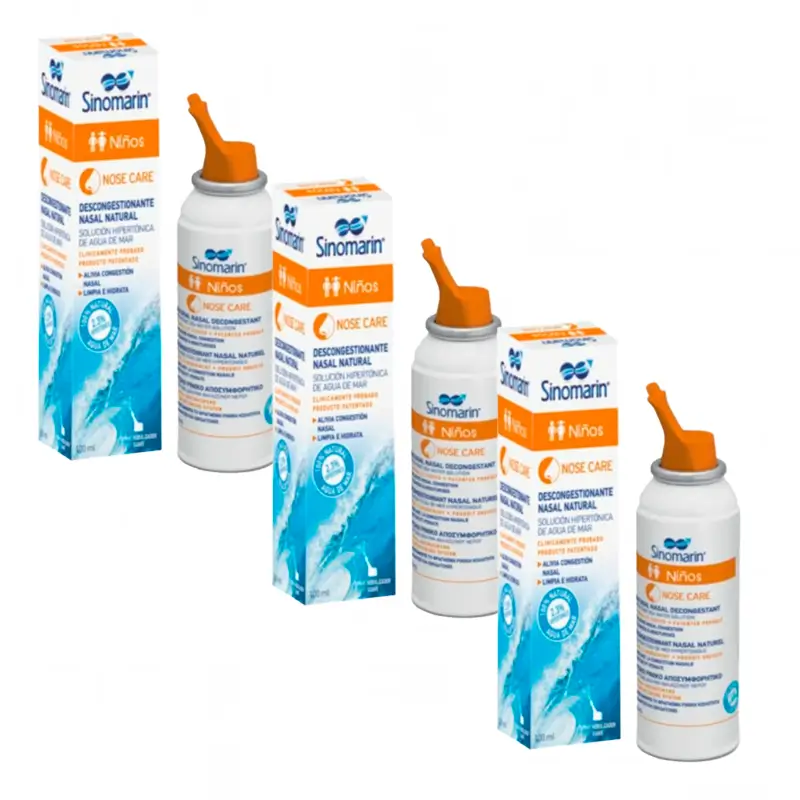 Pack 3 unidades Sinomarin Niños Prod. Sanitario , 100 Ml