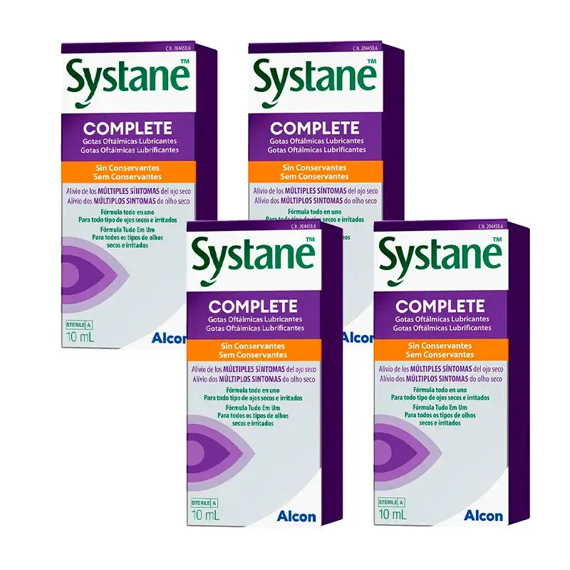 Systane Complete Pack 4, 10 ml