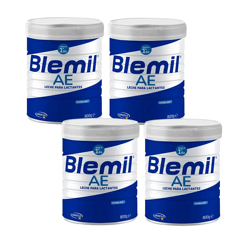 Pack 4 X Blemil Plus 1 AE, 800 gr