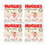 Huggies Pack 4X Pañal Extra Care Talla 3 (5-9Kg), 160 Unidades