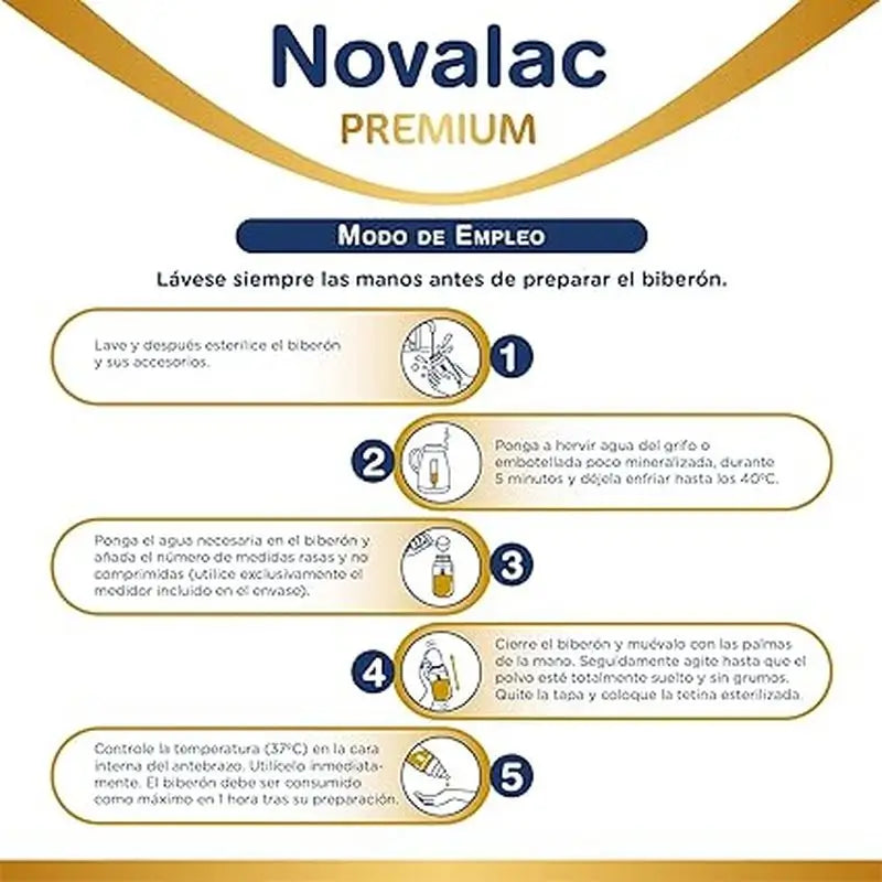 Pack 4 X Novalac 2 Premium Leche de Continuacion 800 gr