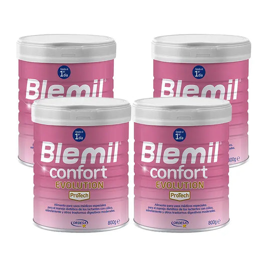 Blemil Pack 4 x Confort Evolution, 800 gr